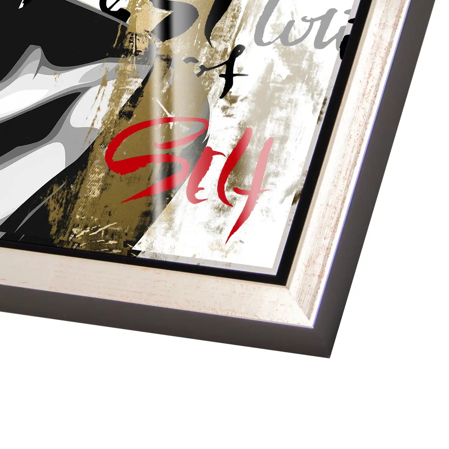 Marilyn Monroe Never Linear Acrylglas Bild INGALERIE