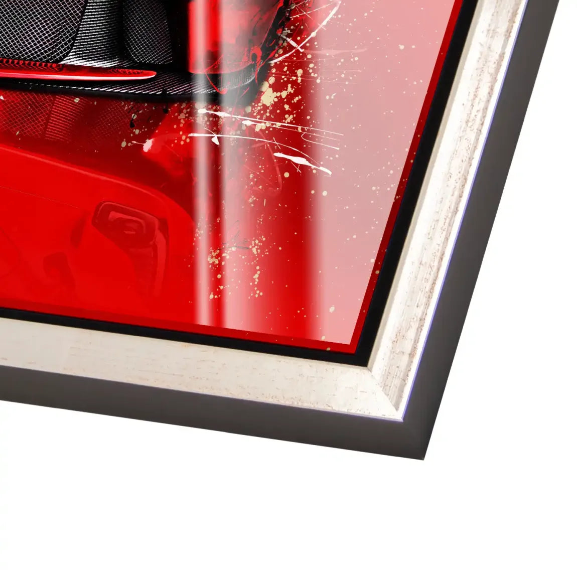 Red Velocity La Ferrari Acrylglas Bild