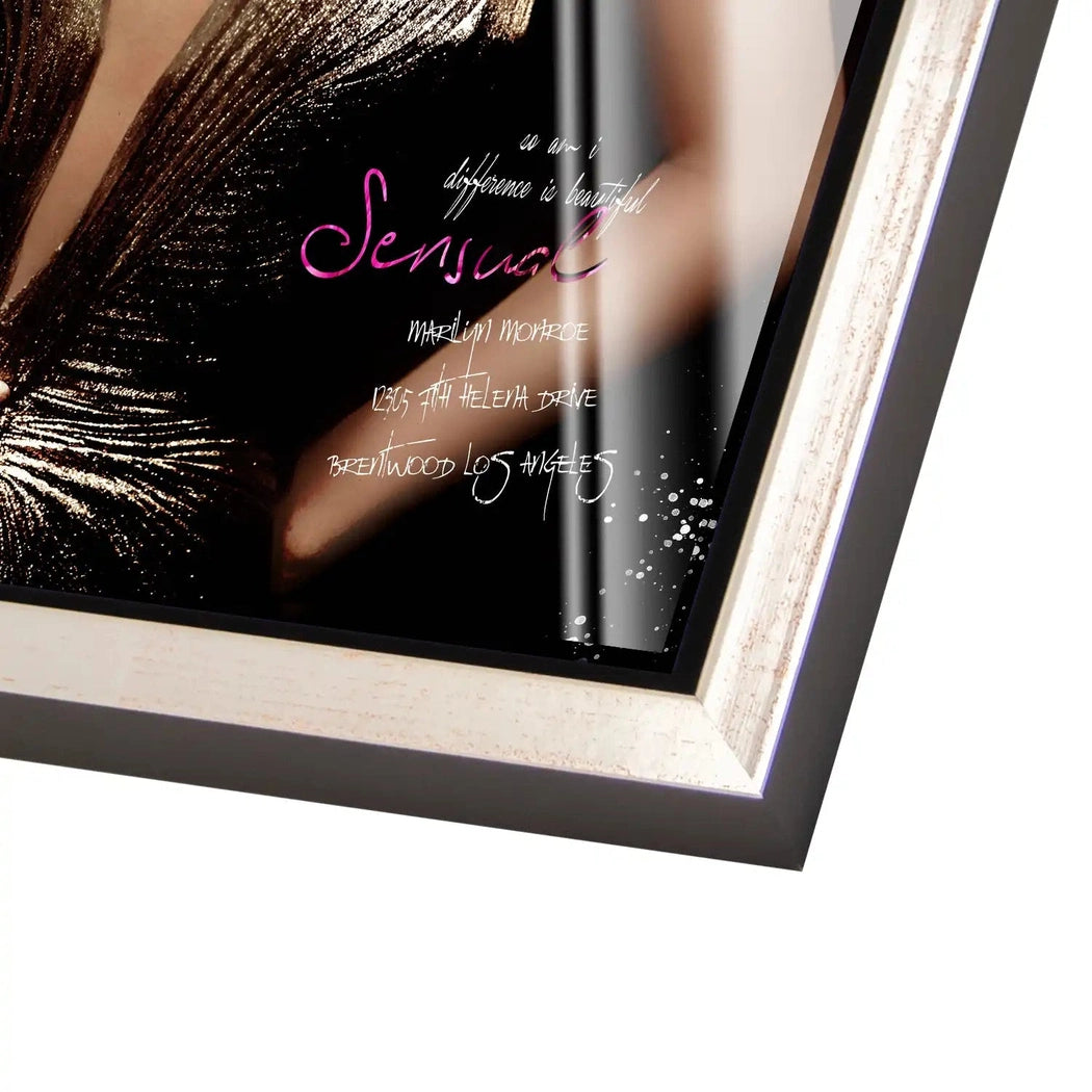 Marilyn Glamour Acrylglas Bild INGALERIE