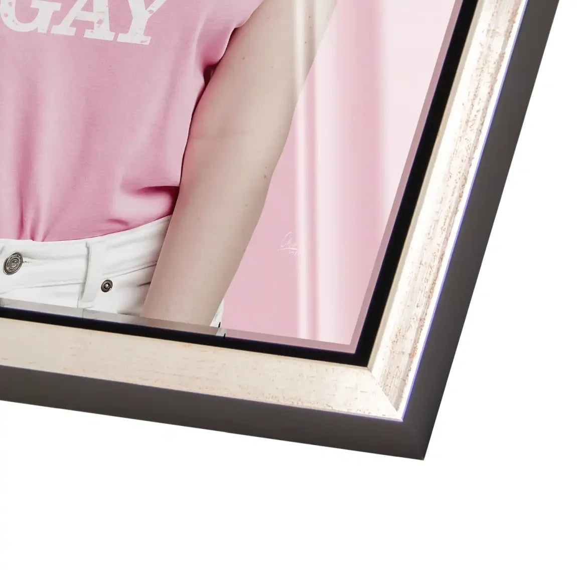 Marilyn Monroe Ken is Gay Acrylglasbild