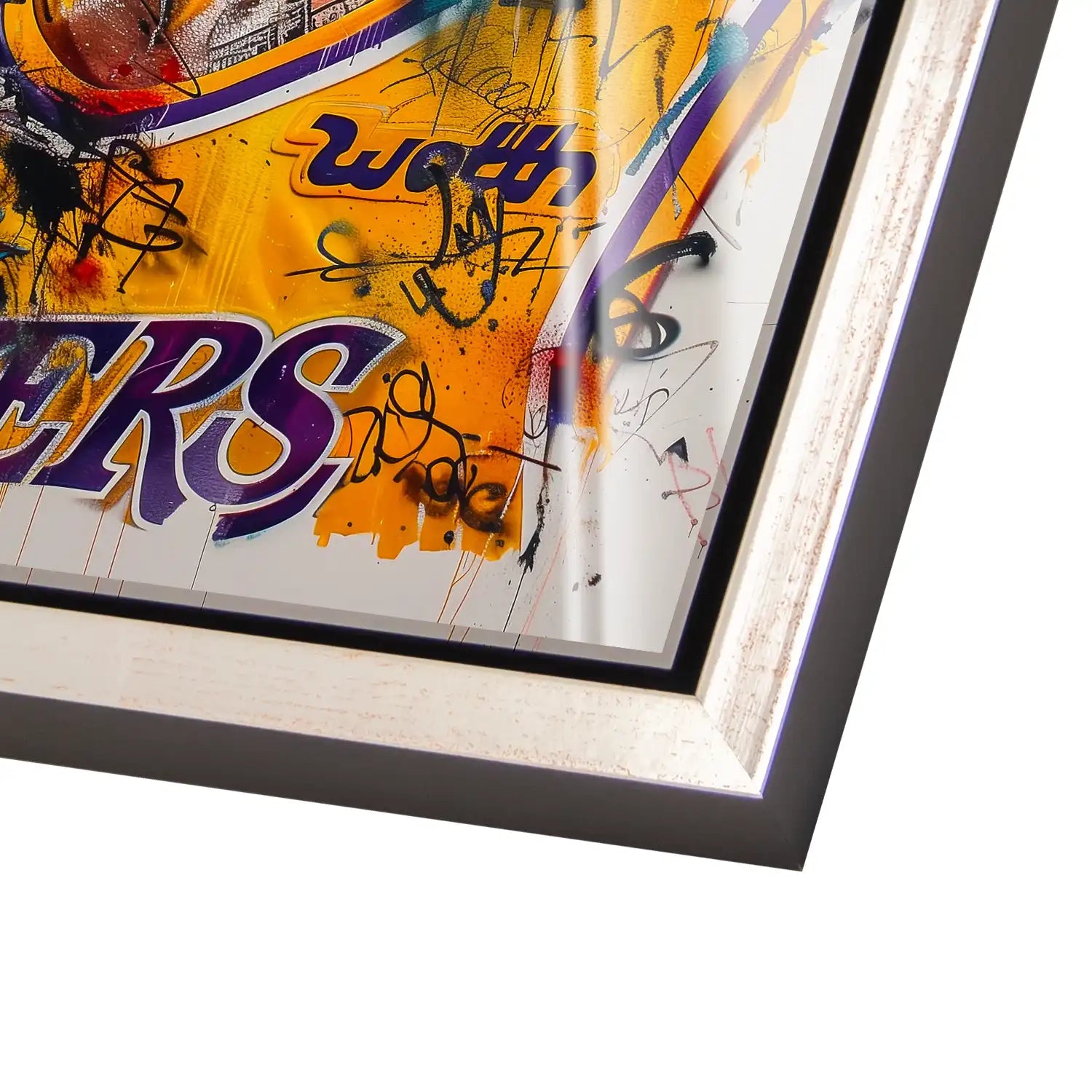 Kobe Basketball Street Art Acrylglas Bild INGALERIE