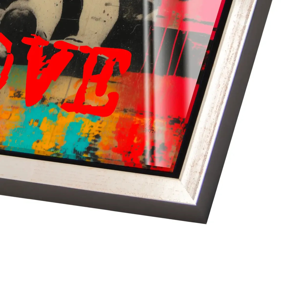 Need Love Art Acrylglasbild