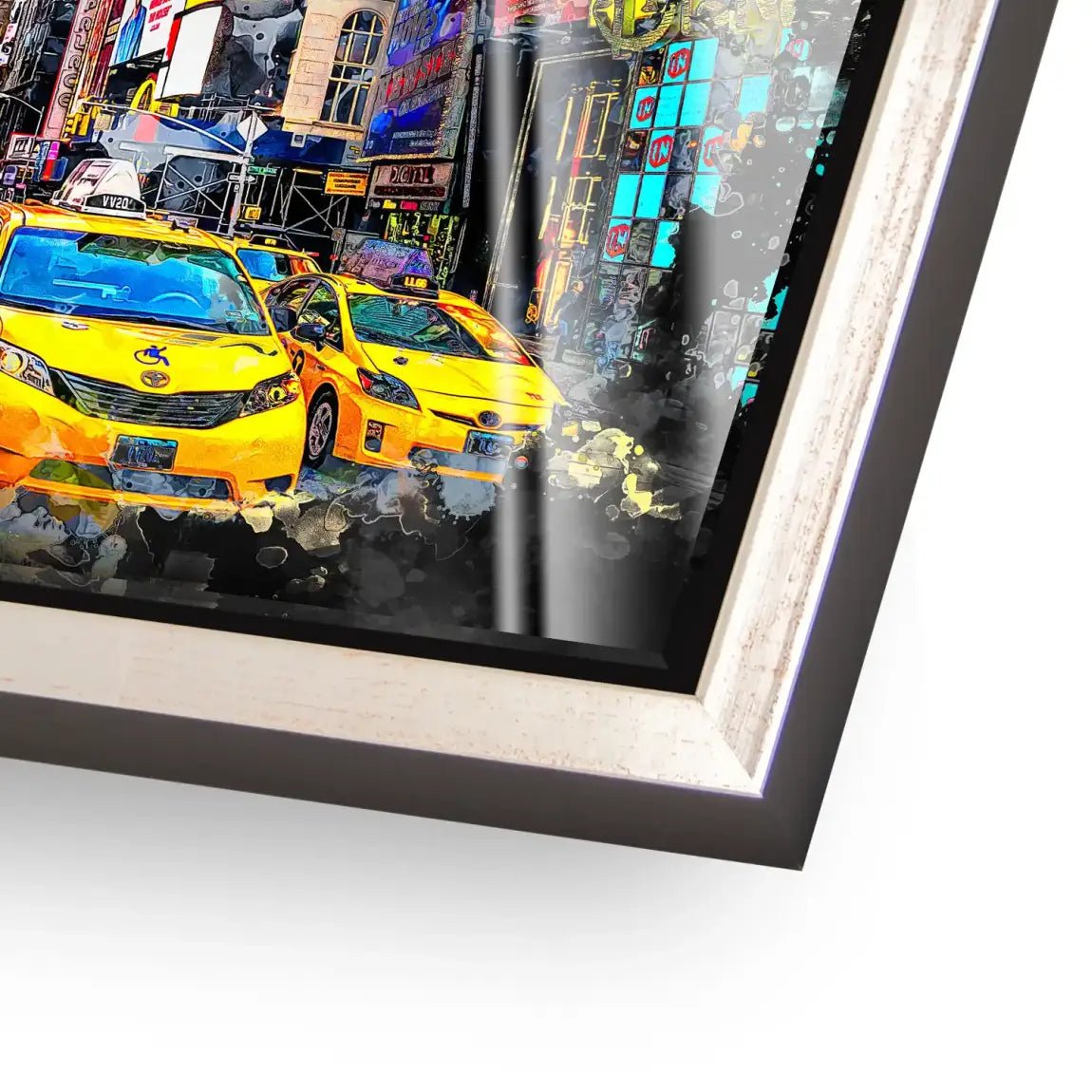 New York Abstrakt Nr.2 Acrylglas Bild INGALERIE