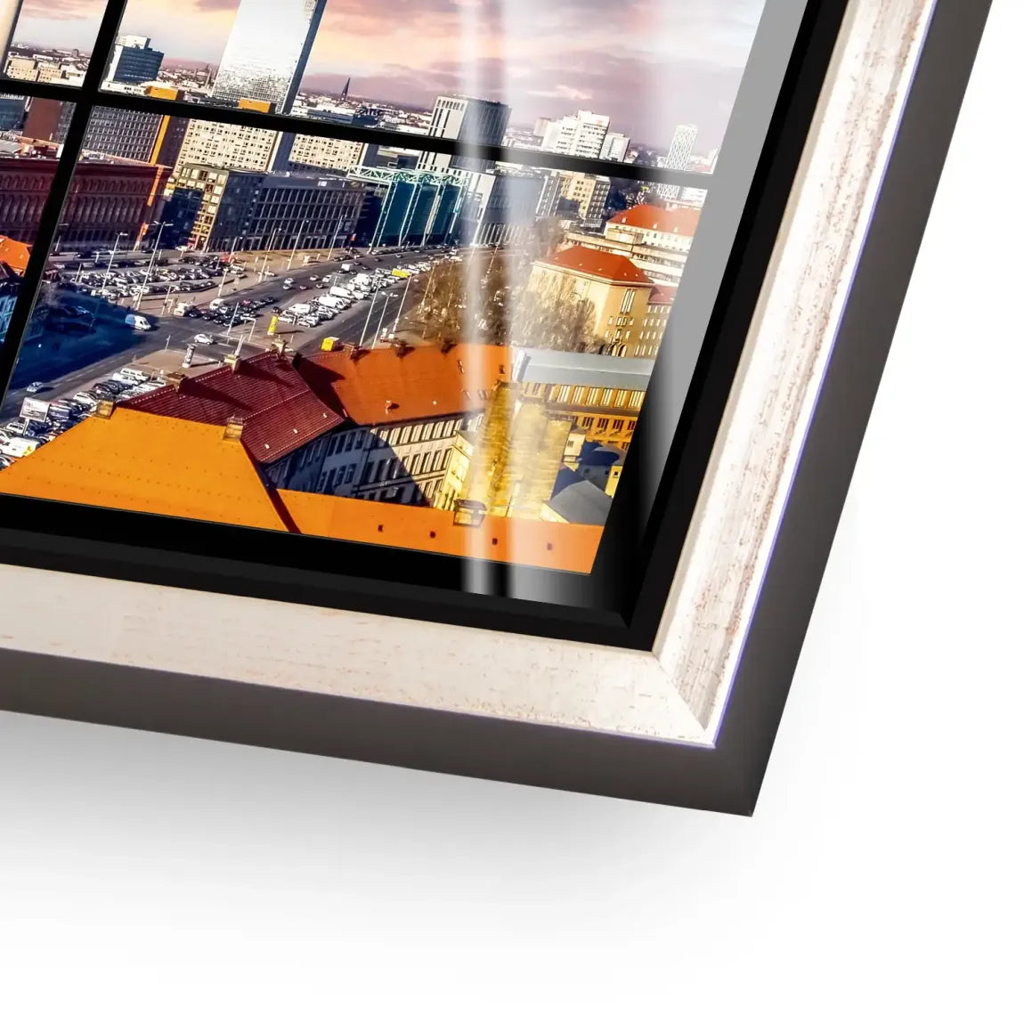 Berlin Skyline Acrylglas Bild