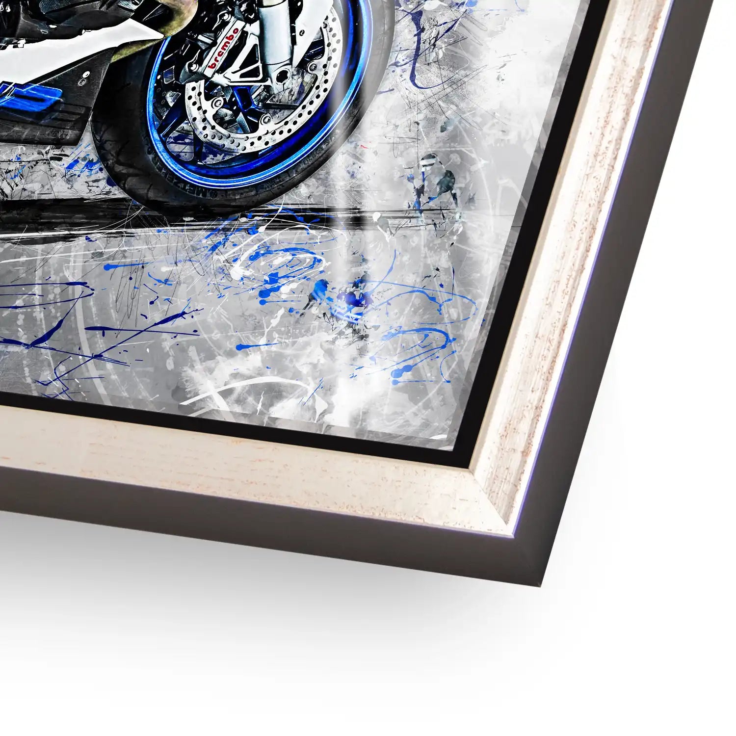 BMW HP2 Abstrakt Acrylglas Bild INGALERIE