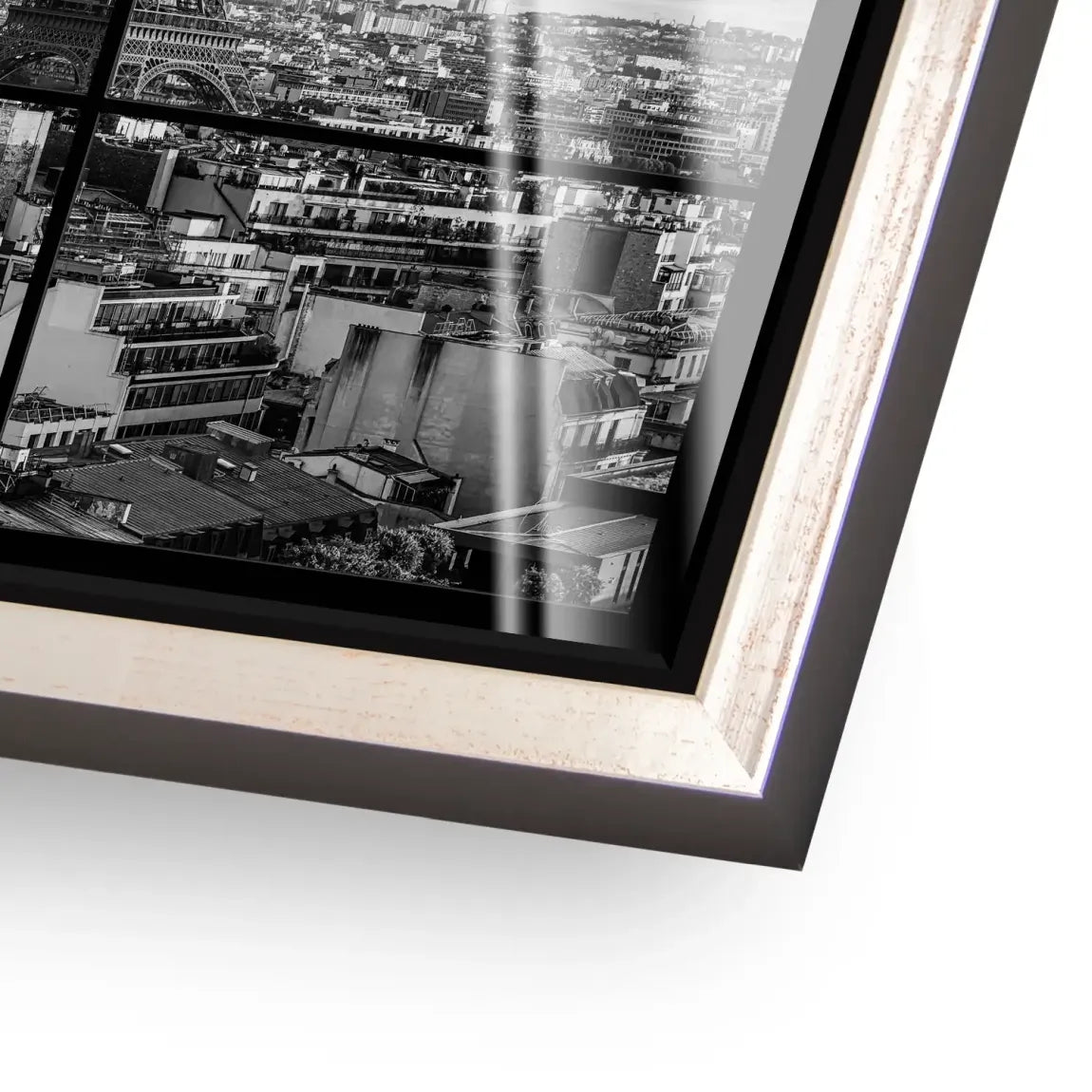 City View Paris Acrylglas Bild