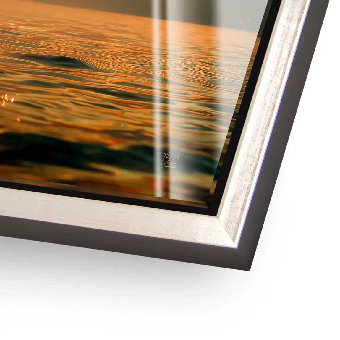 Abendlichter Acrylglas Bild