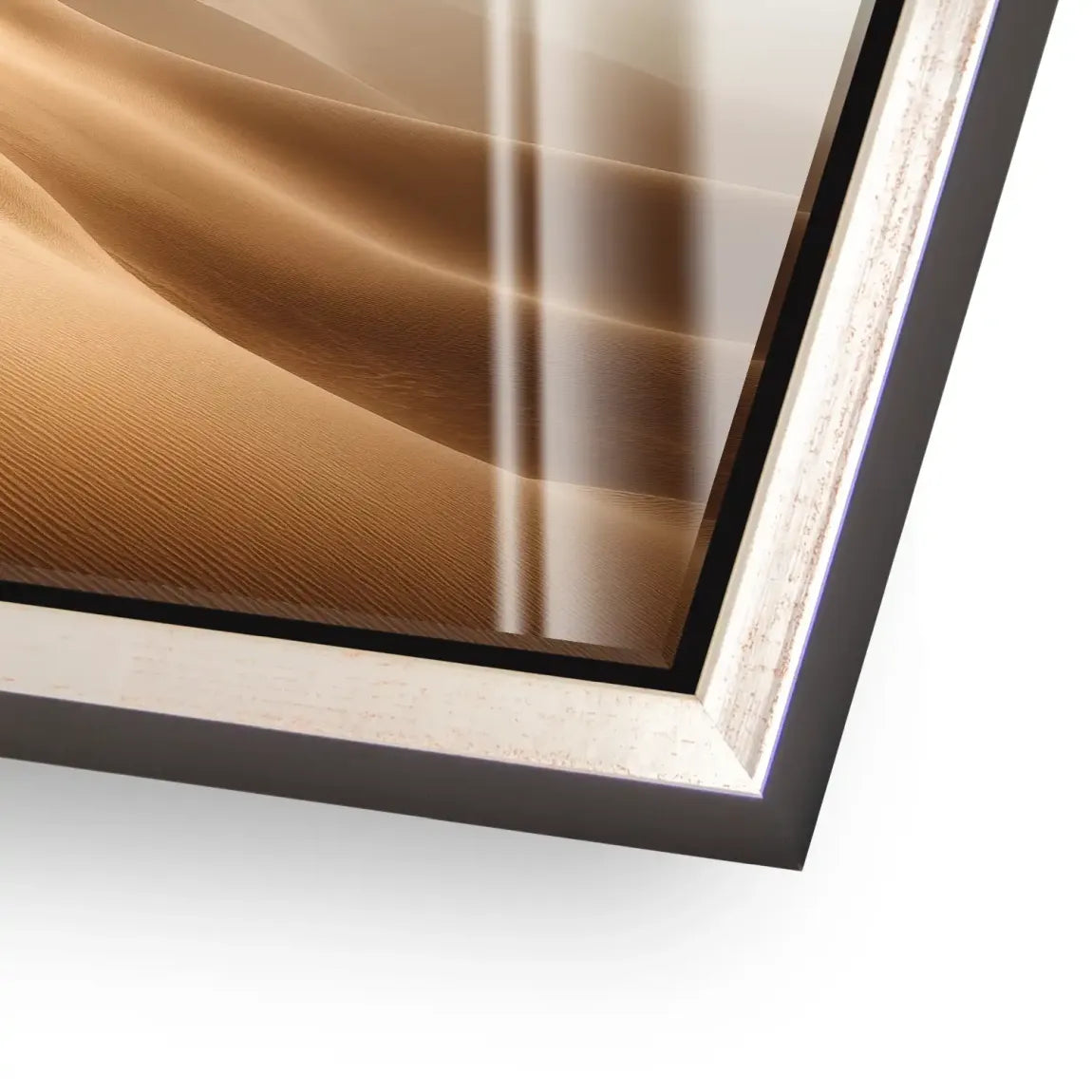 Wüstennebel Acrylglas Bild