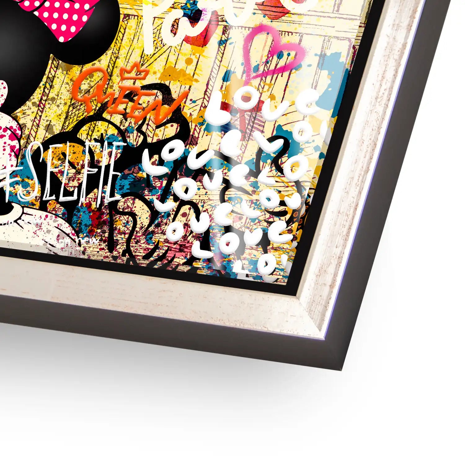 Micky & Minnie Love Acrylglas Bild INGALERIE