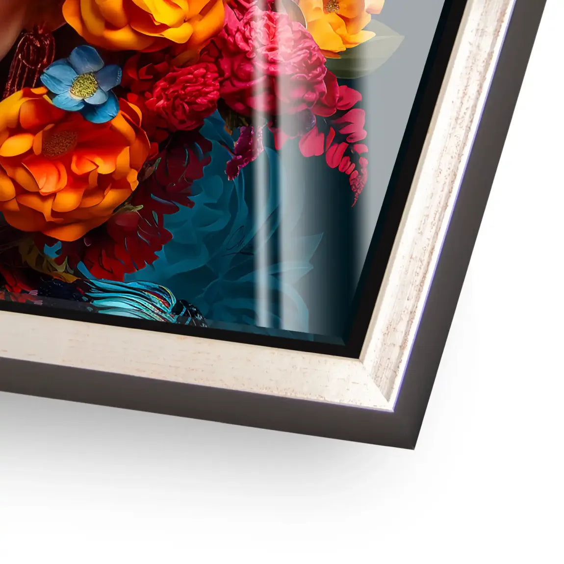 Floral Shades Acrylglas Bild