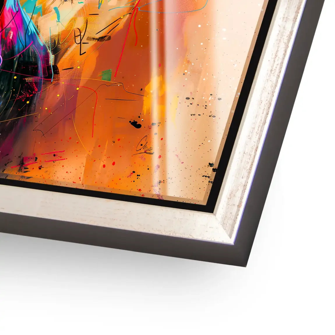 Majestic Bull Acrylglas Bild