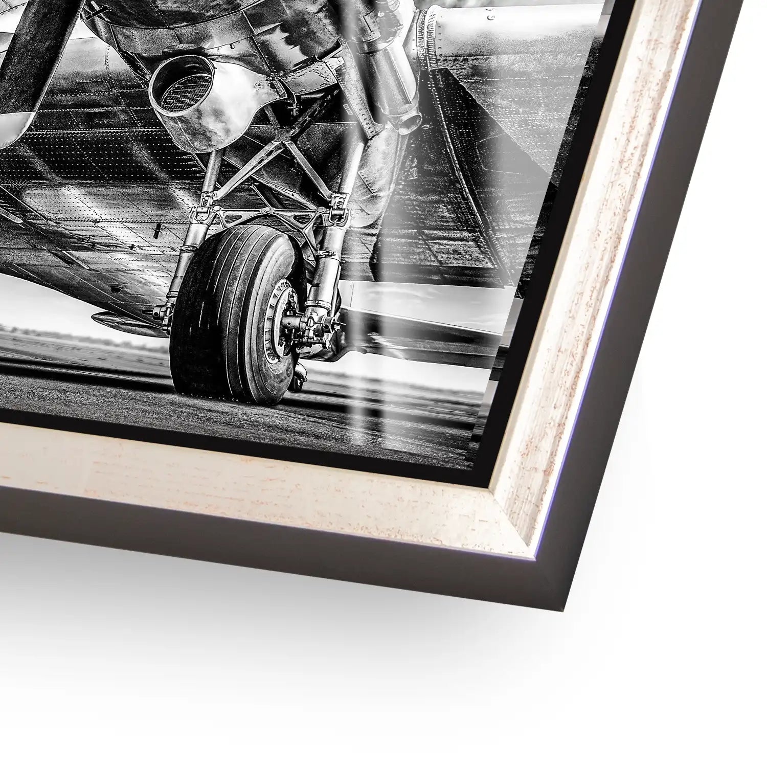 DC3 Old School Flugzeug Acrylglas Bild INGALERIE