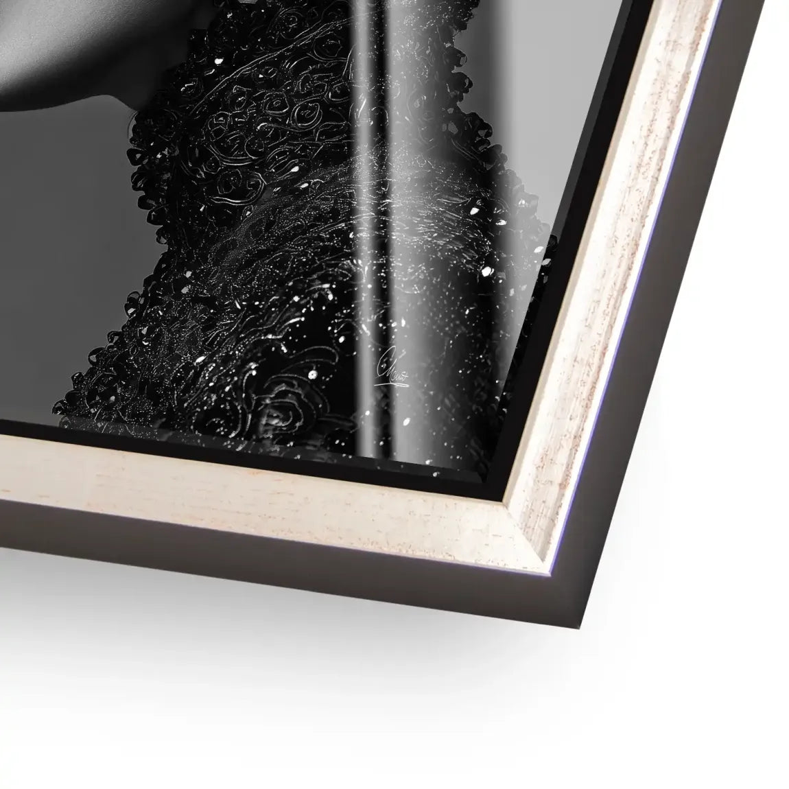 Wild Leopard Connection Acrylglas Bild