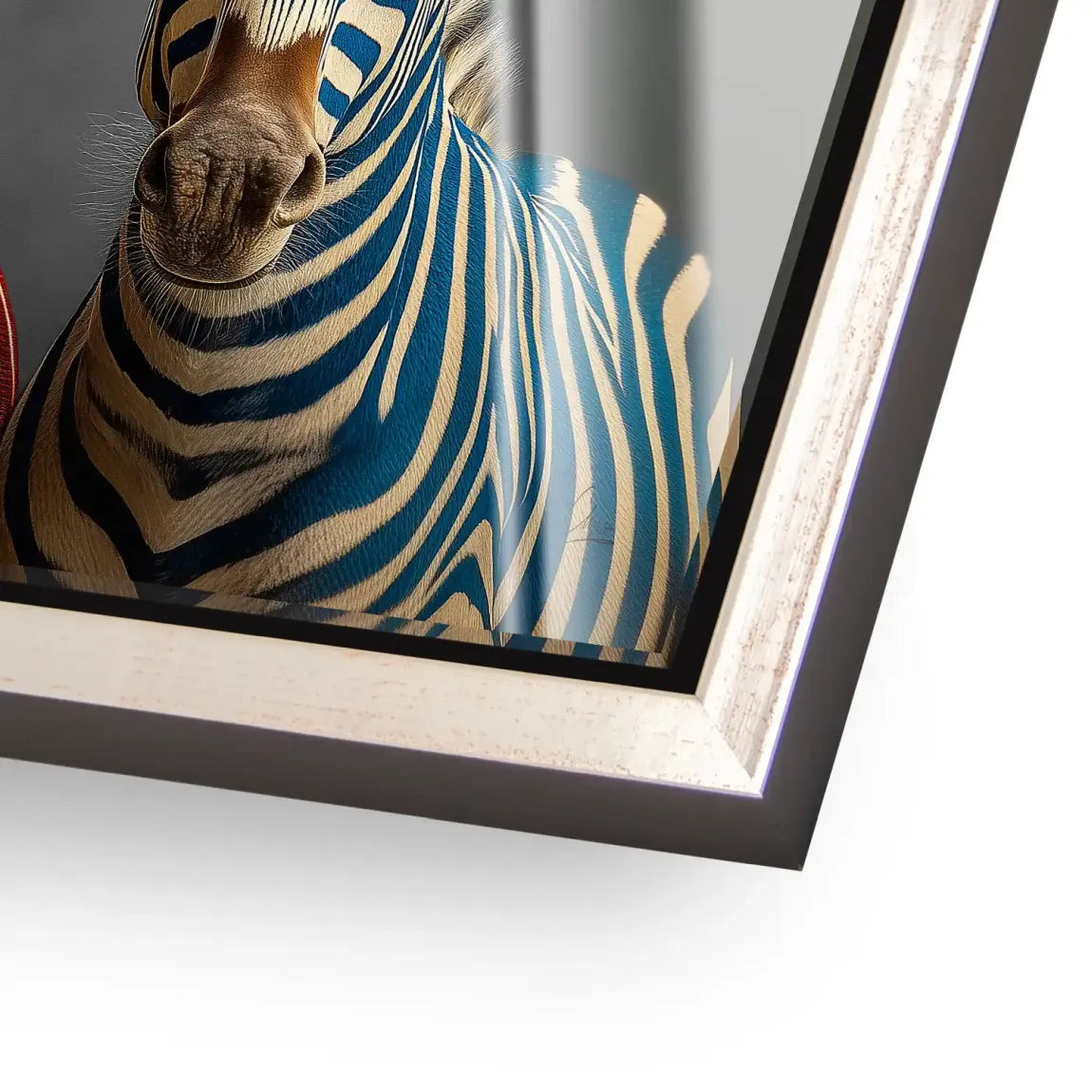 Zebra Safari Chic Acrylglas Bild