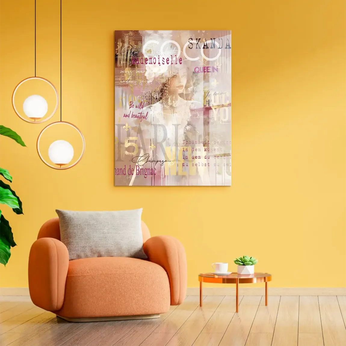 Coco Mademoiselle Acrylglasbild