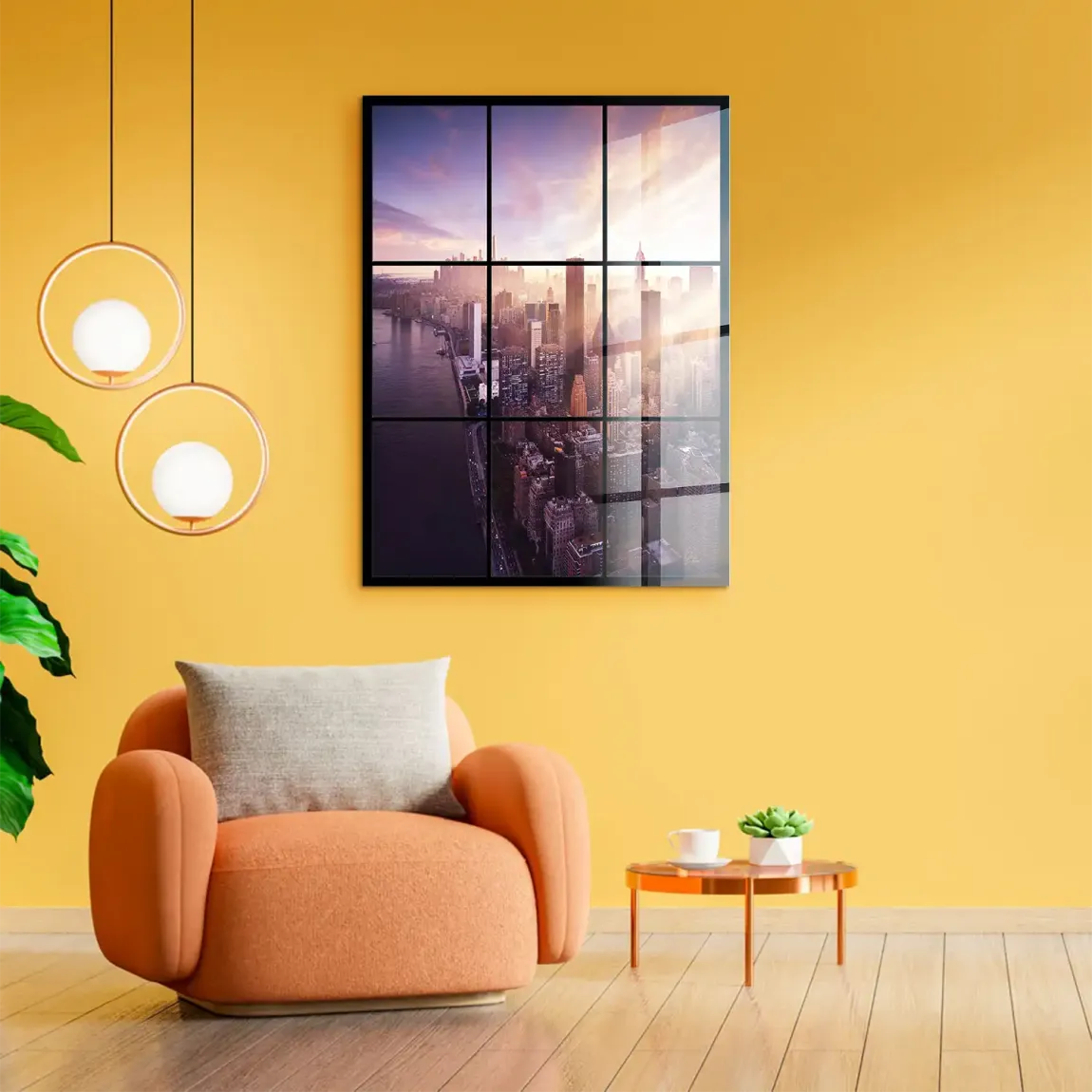 Manhattan View Acrylglasbild