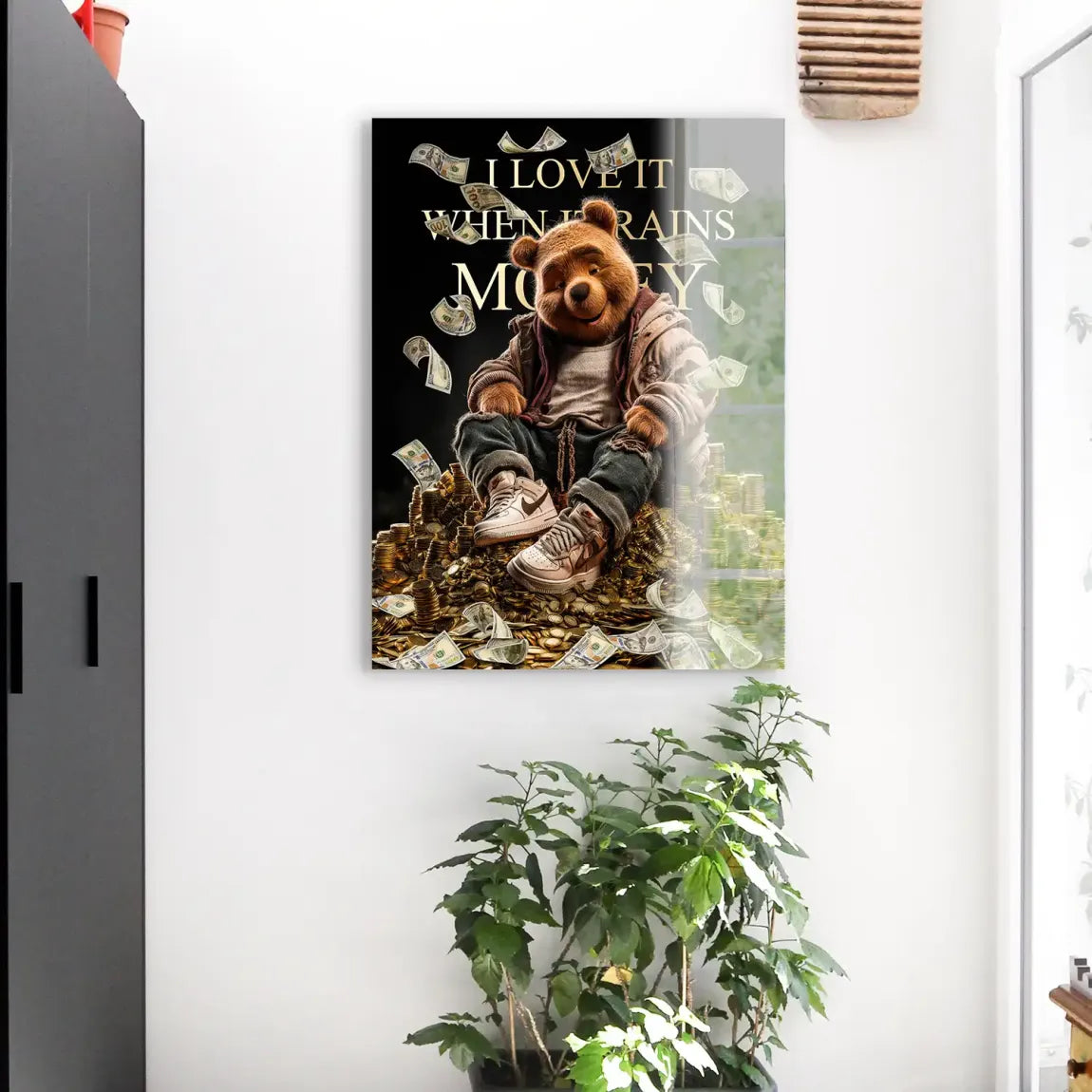 Winnie Puuh Rich Dreams Acrylglasbild INGALERIE