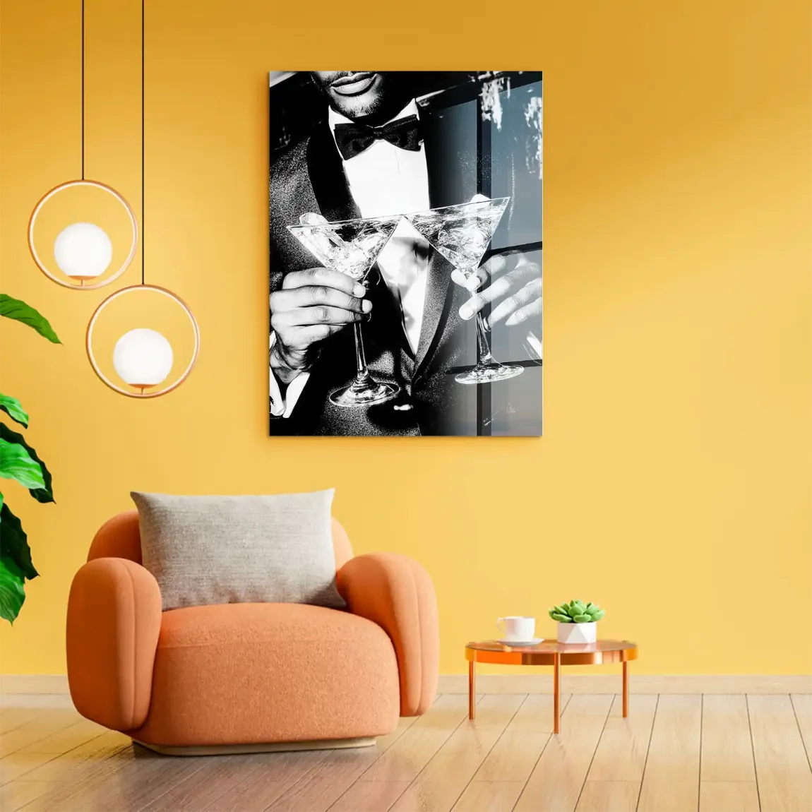 Gentleman Style Acrylglasbild