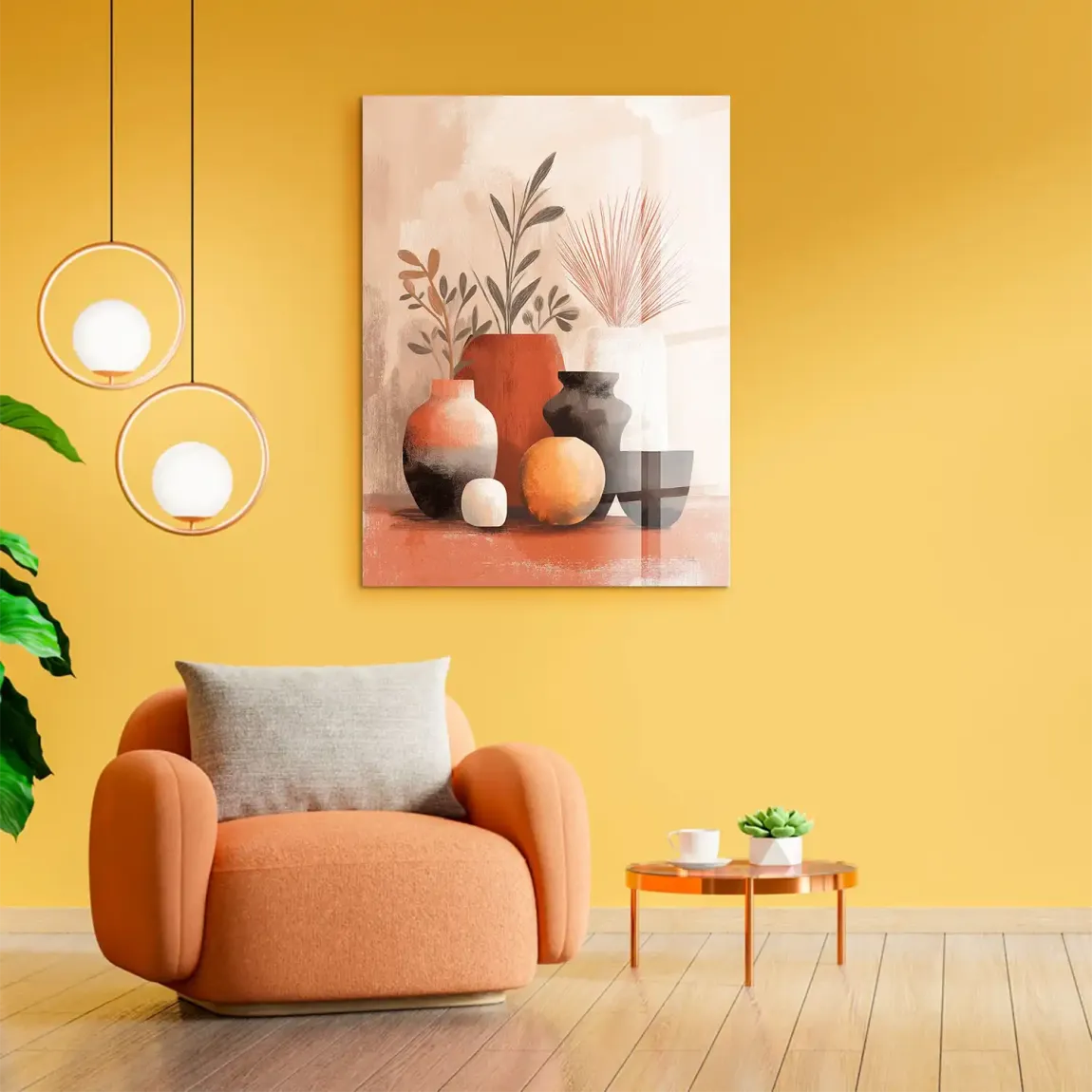 Terracotta Grace Acrylglasbild