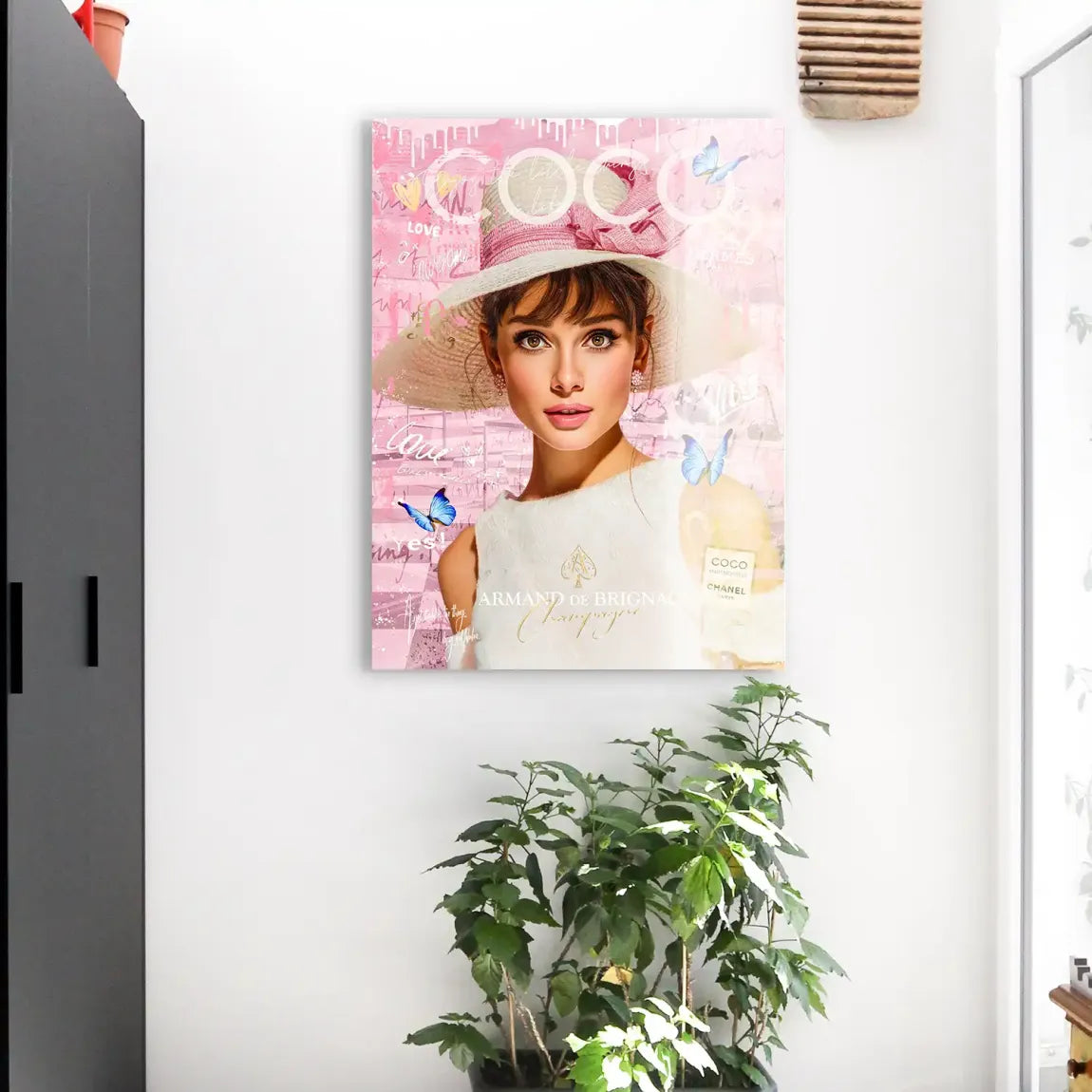 Audrey Hepburn Coco Armand Acrylglasbild INGALERIE