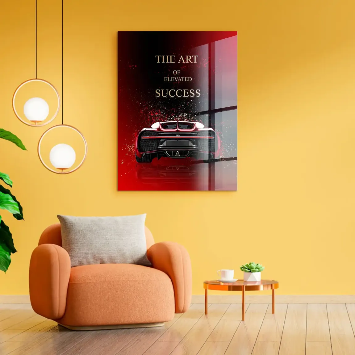 Art of Success Bugatti Acrylglasbild