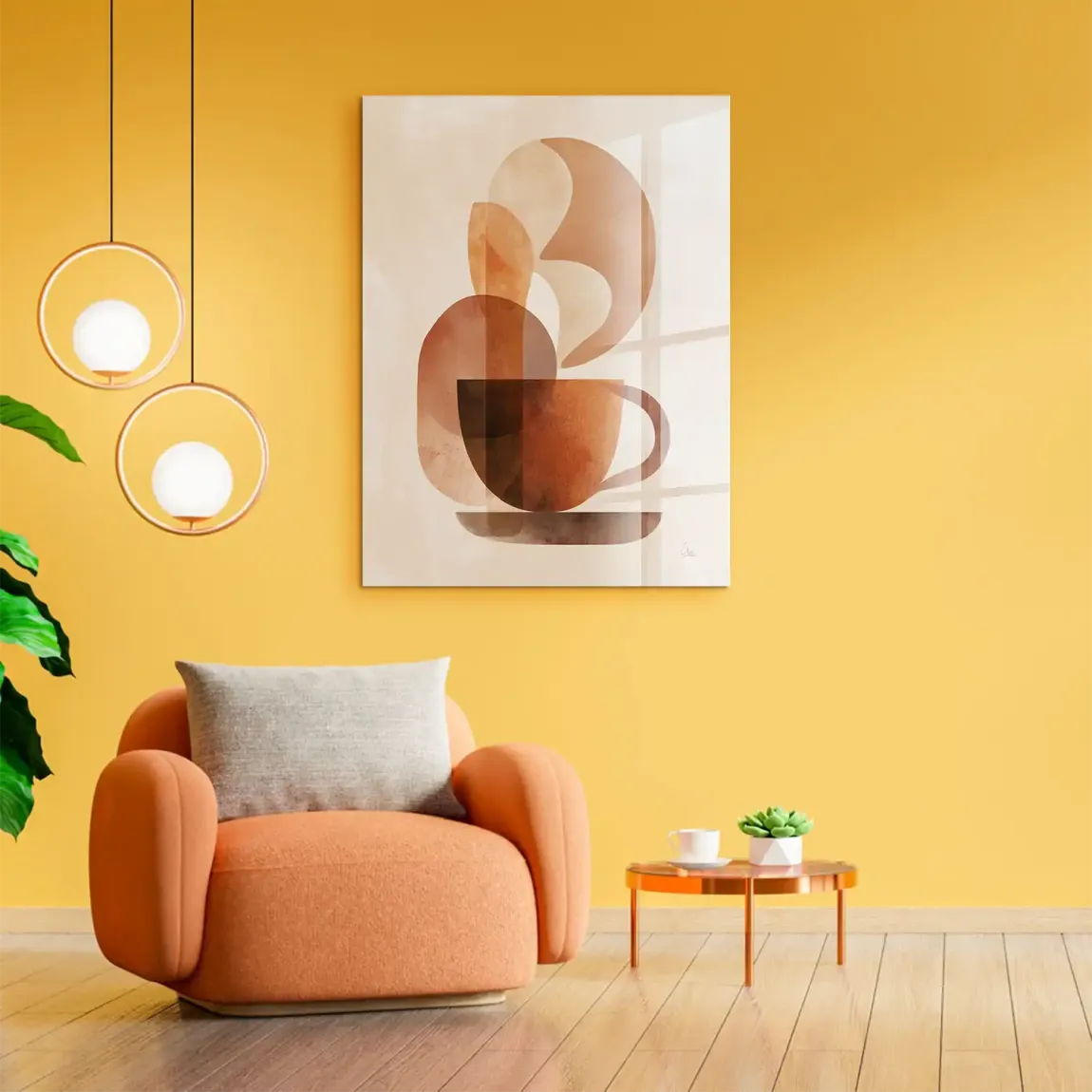 Warm Aroma Acrylglasbild