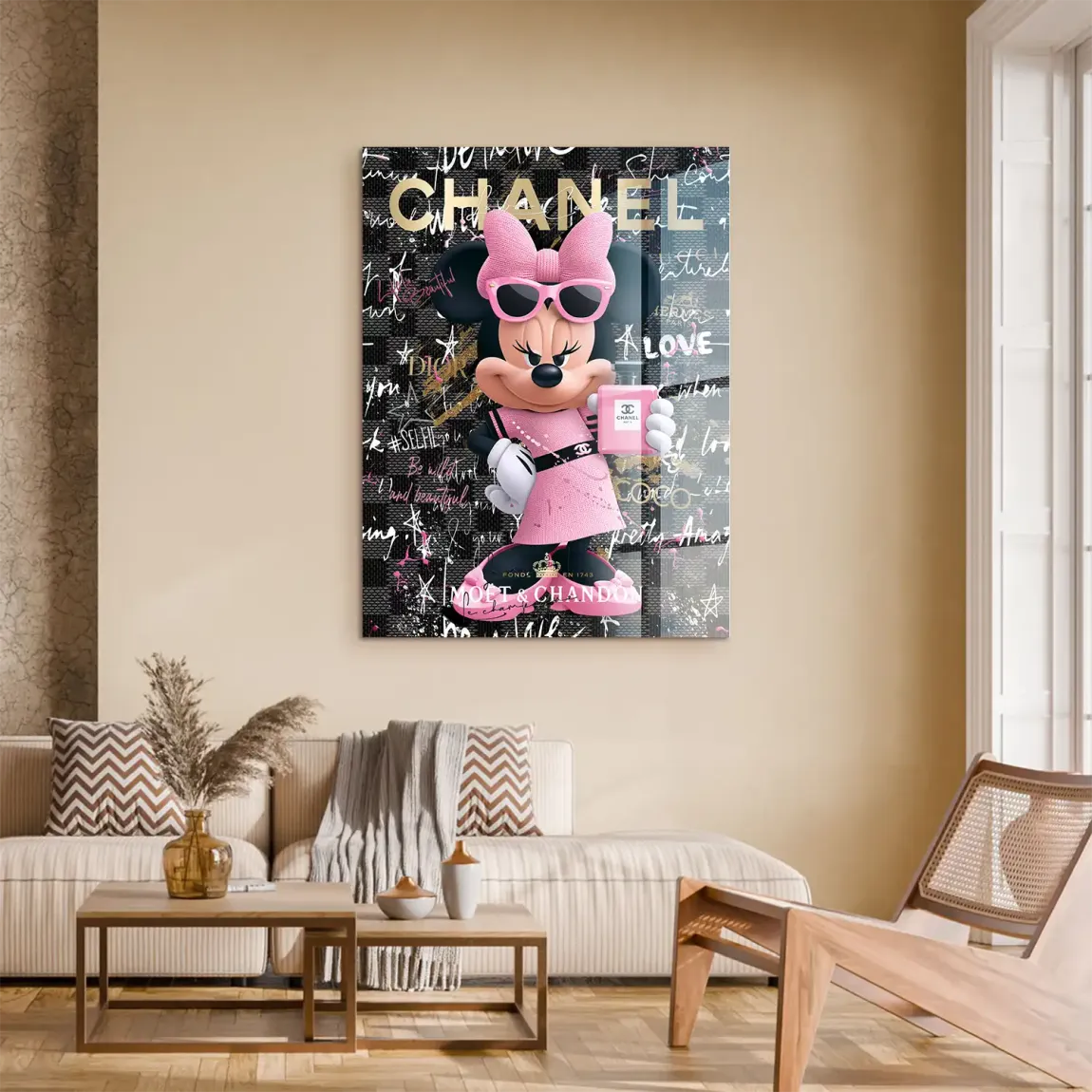 Minnie Couture Acrylglasbild