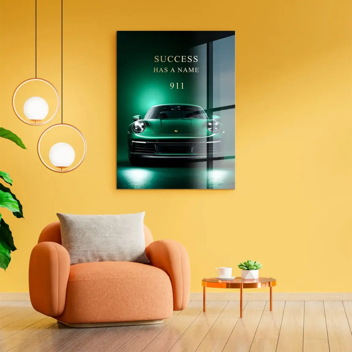 Spirit 911 Porsche Acrylglasbild