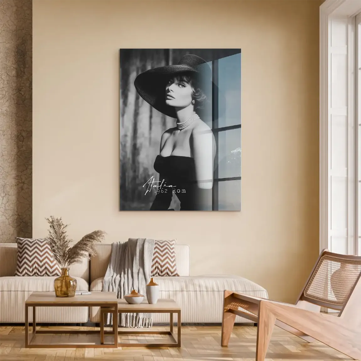 Sophia Loren Italia Acrylglasbild