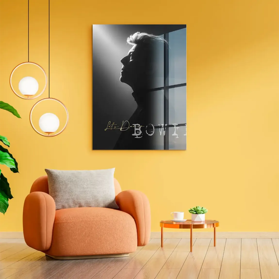 David Bowie Dance Acrylglasbild