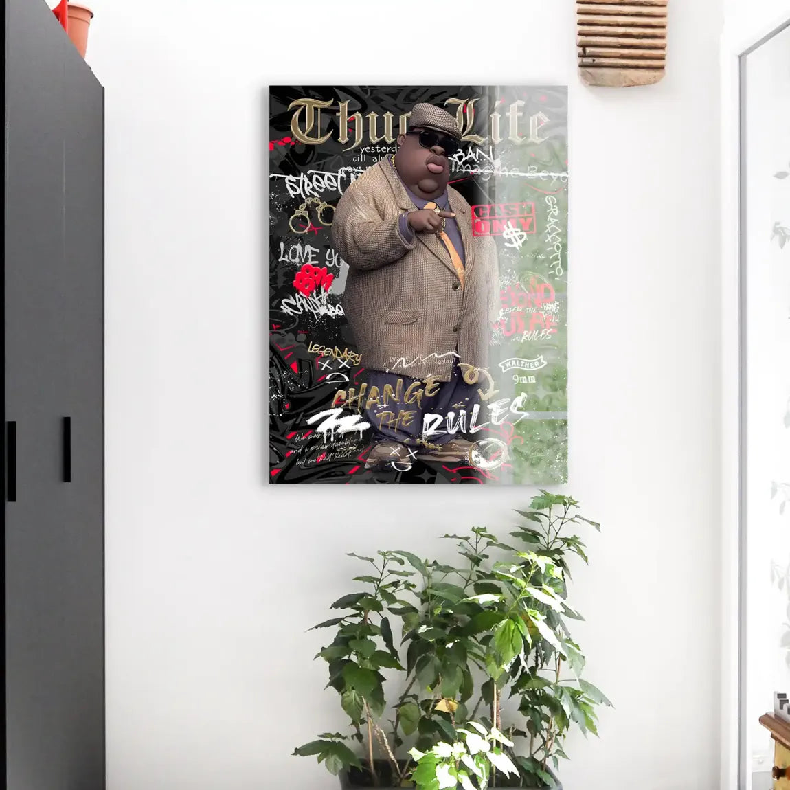 Thug Life Royalty Acrylglasbild INGALERIE