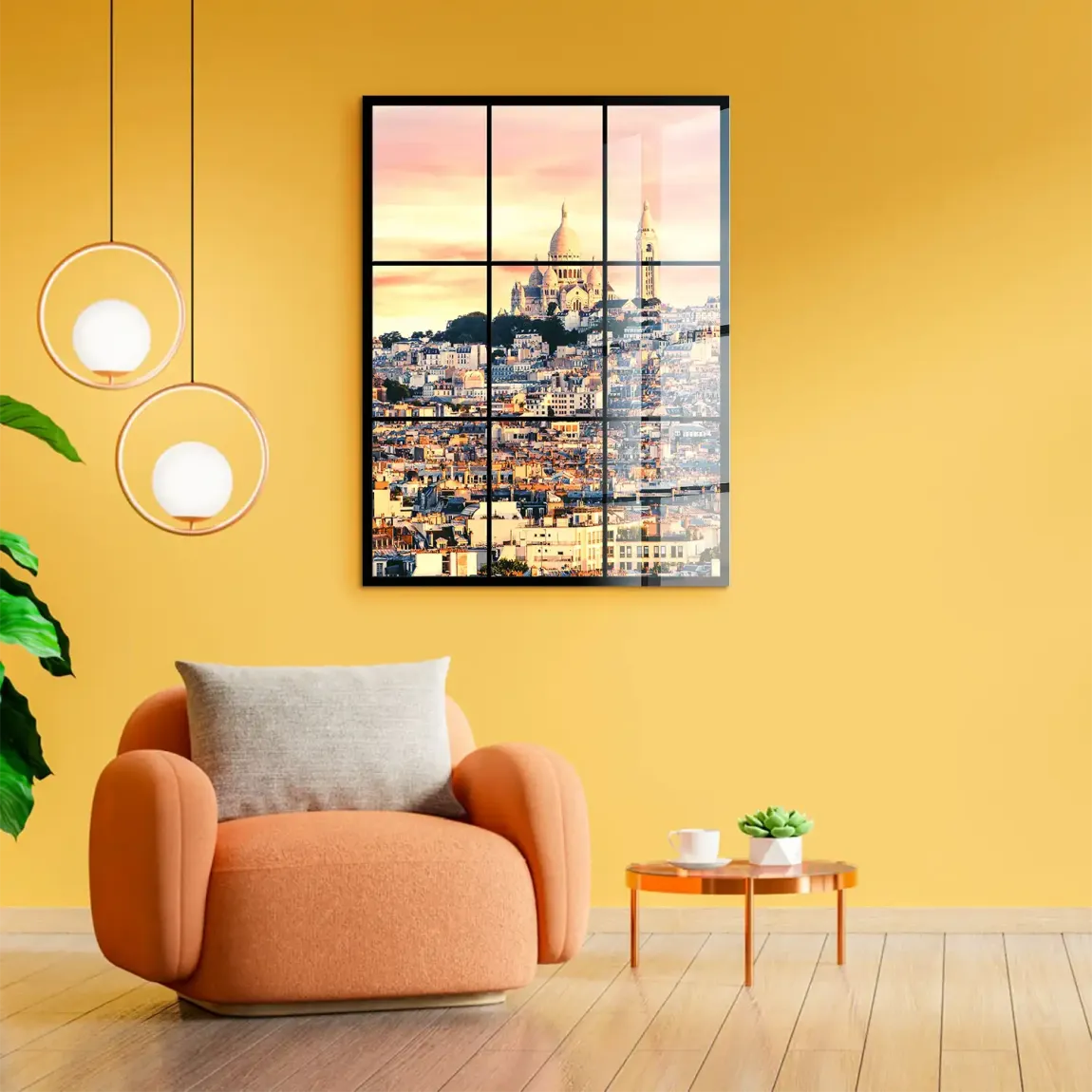 Sunrise Montmartre Paris Acrylglasbild