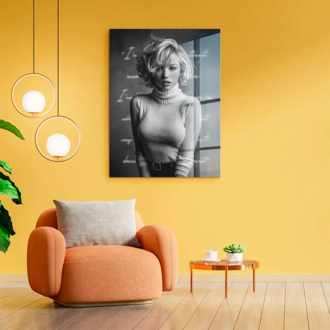 Marilyn Ikone Acrylglasbild