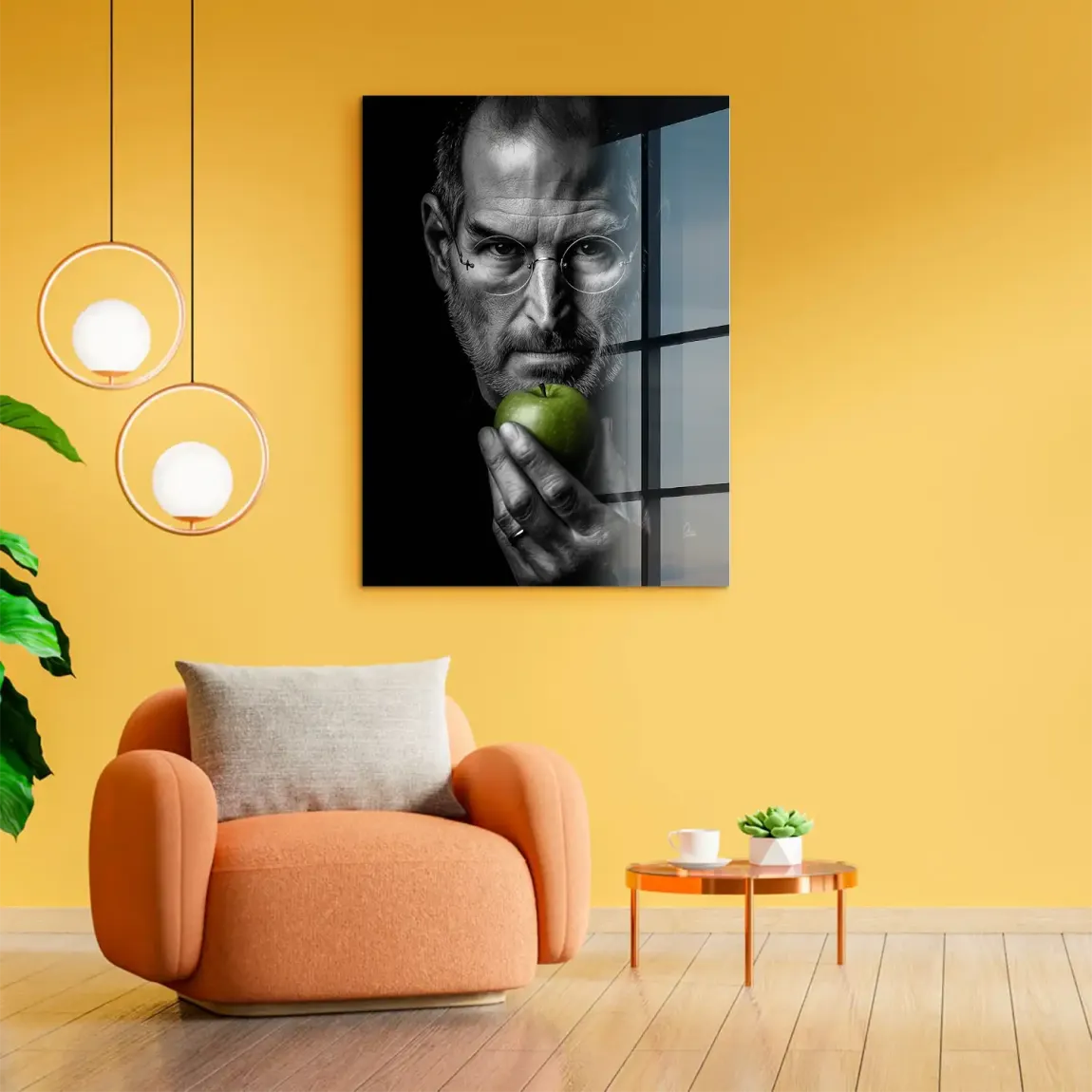 Vision Mind Jobs Acrylglasbild