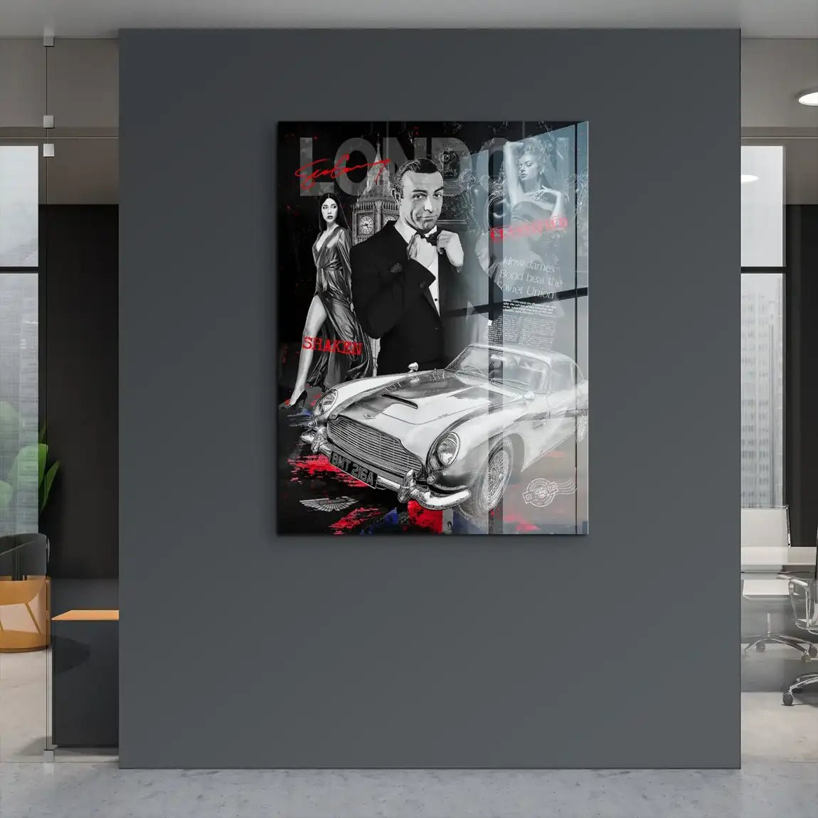 Bond London Style Acrylglasbild INGALERIE