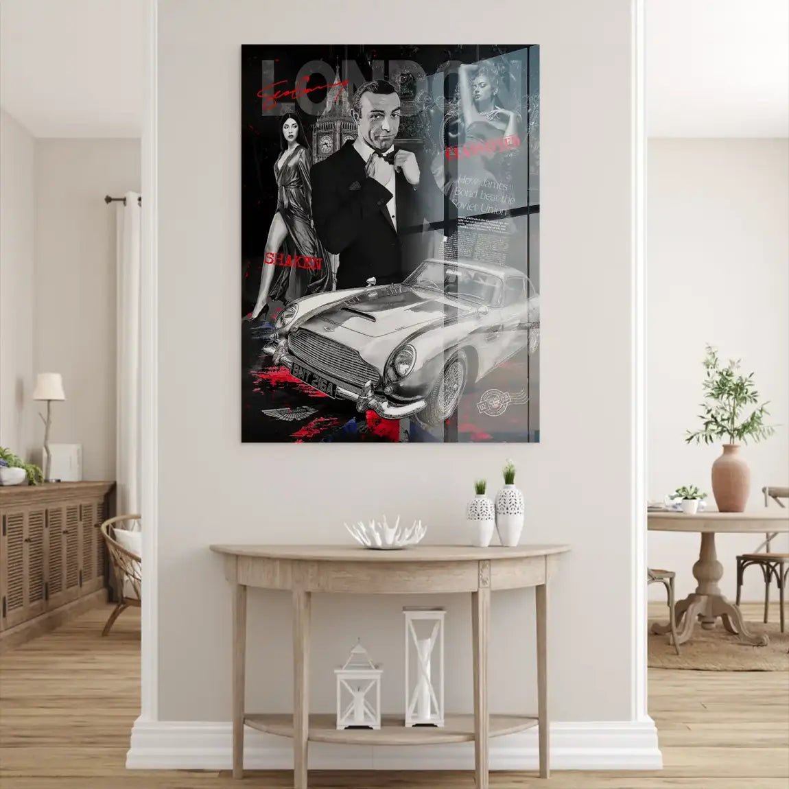 Bond London Style Acrylglasbild INGALERIE