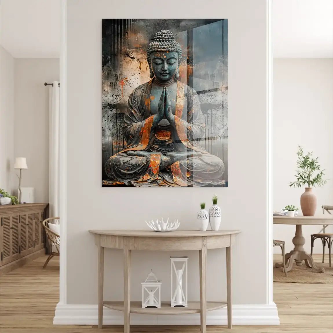 Buddha Abstrakt Nr.50 Acrylglasbild INGALERIE