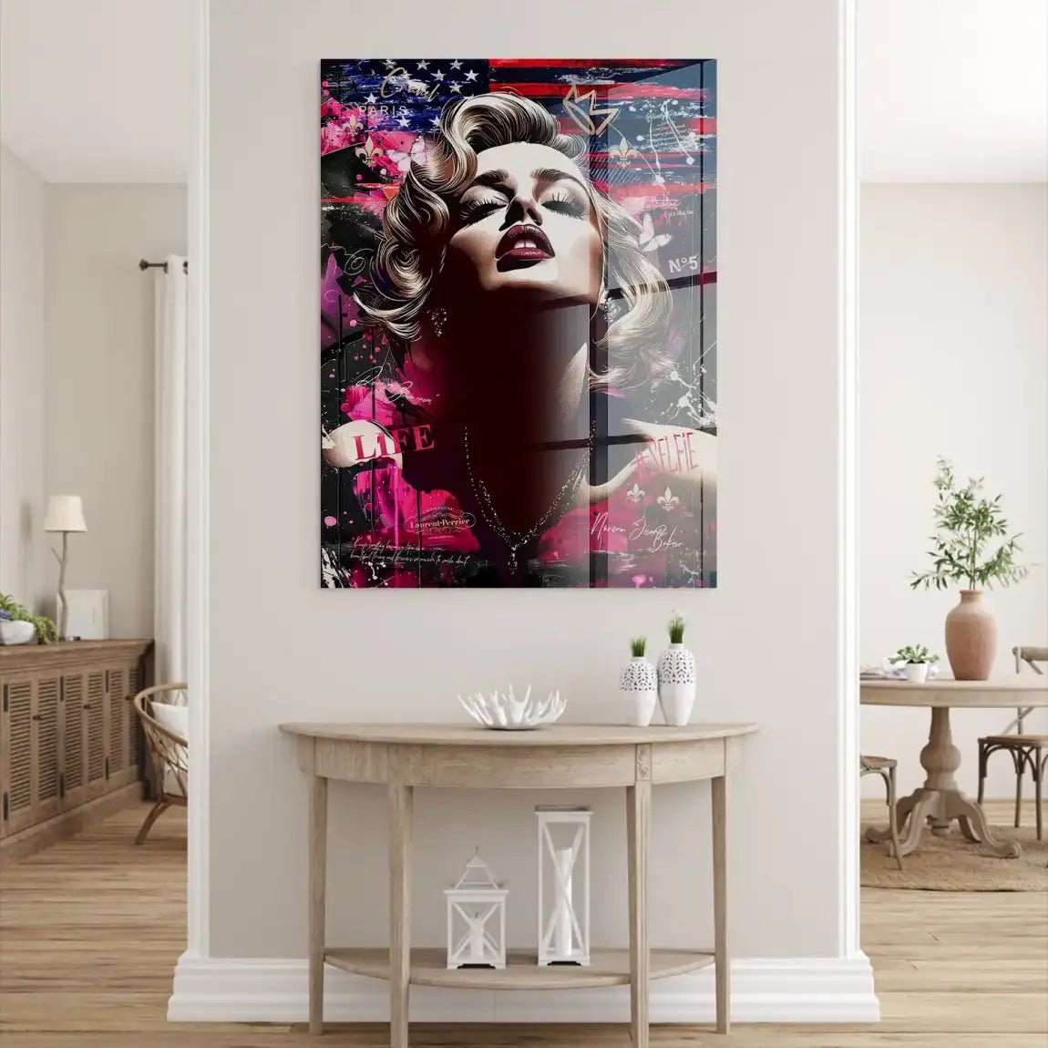 Marilyn Monroe USA Acrylglasbild INGALERIE