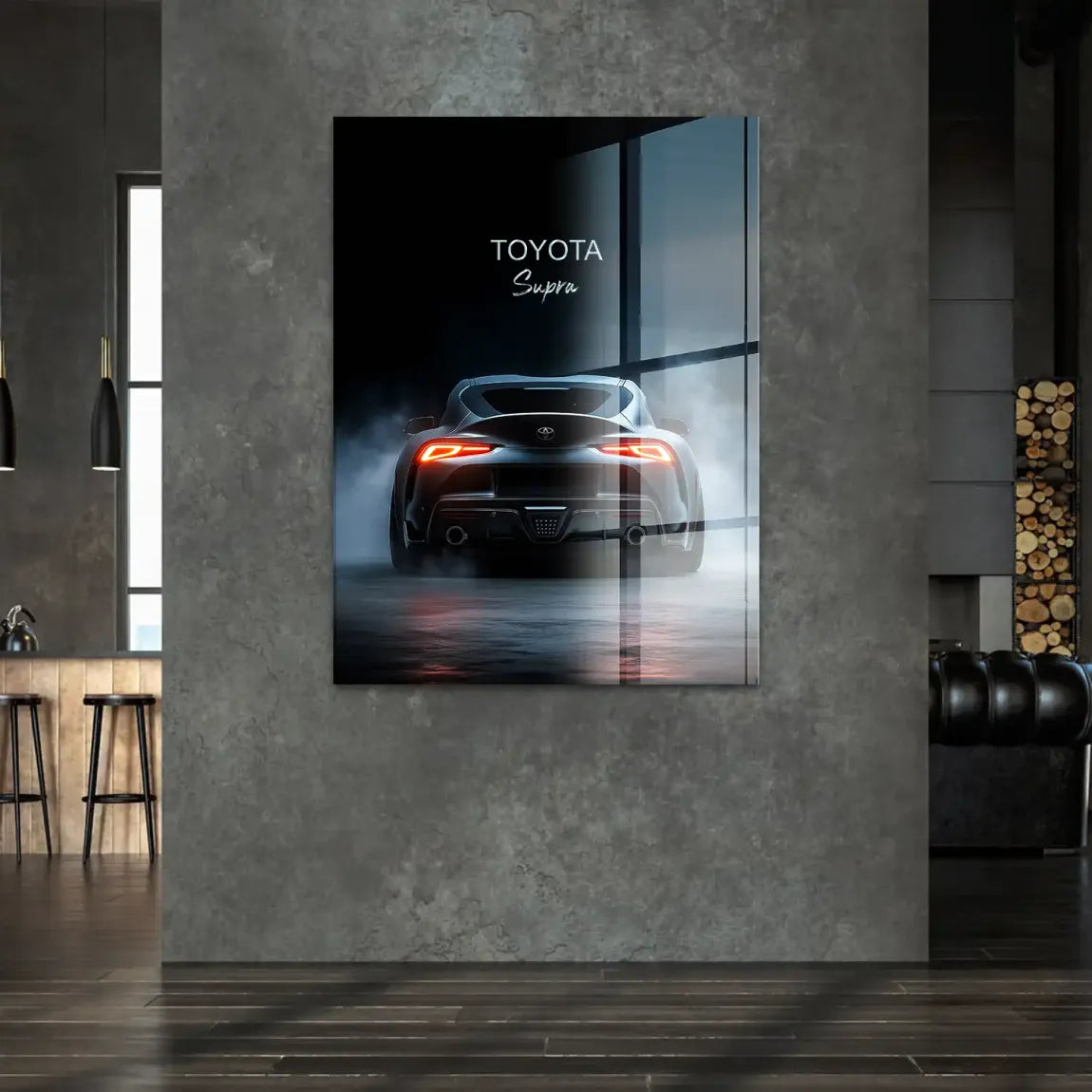 Toyota Supra Art Acrylglasbild
