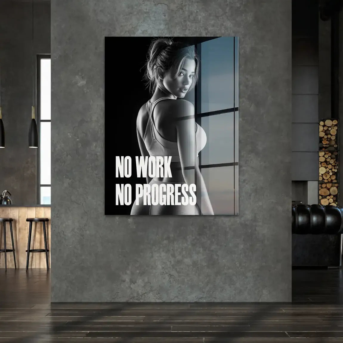Progress Training Acrylglasbild
