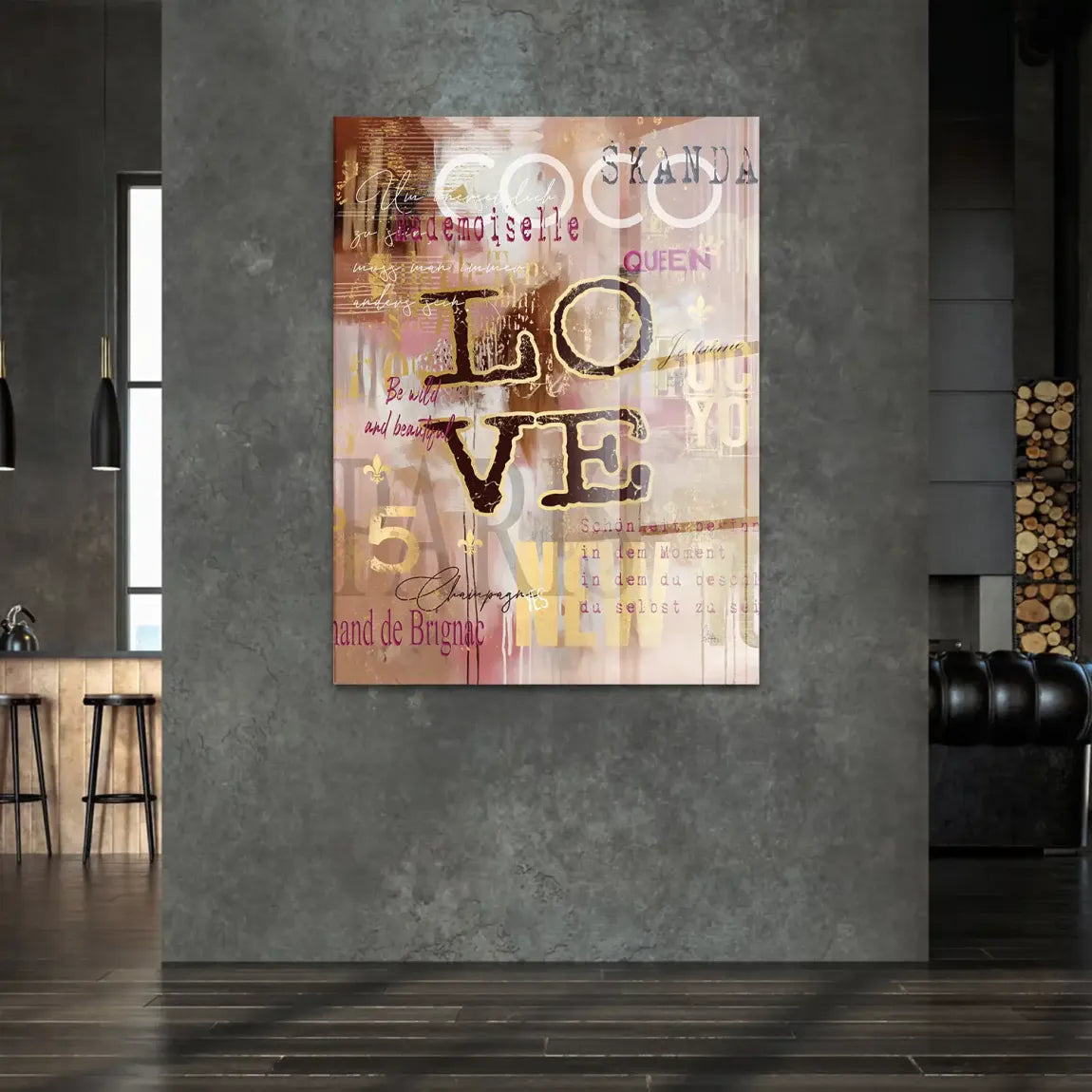 Coco Love Acrylglasbild