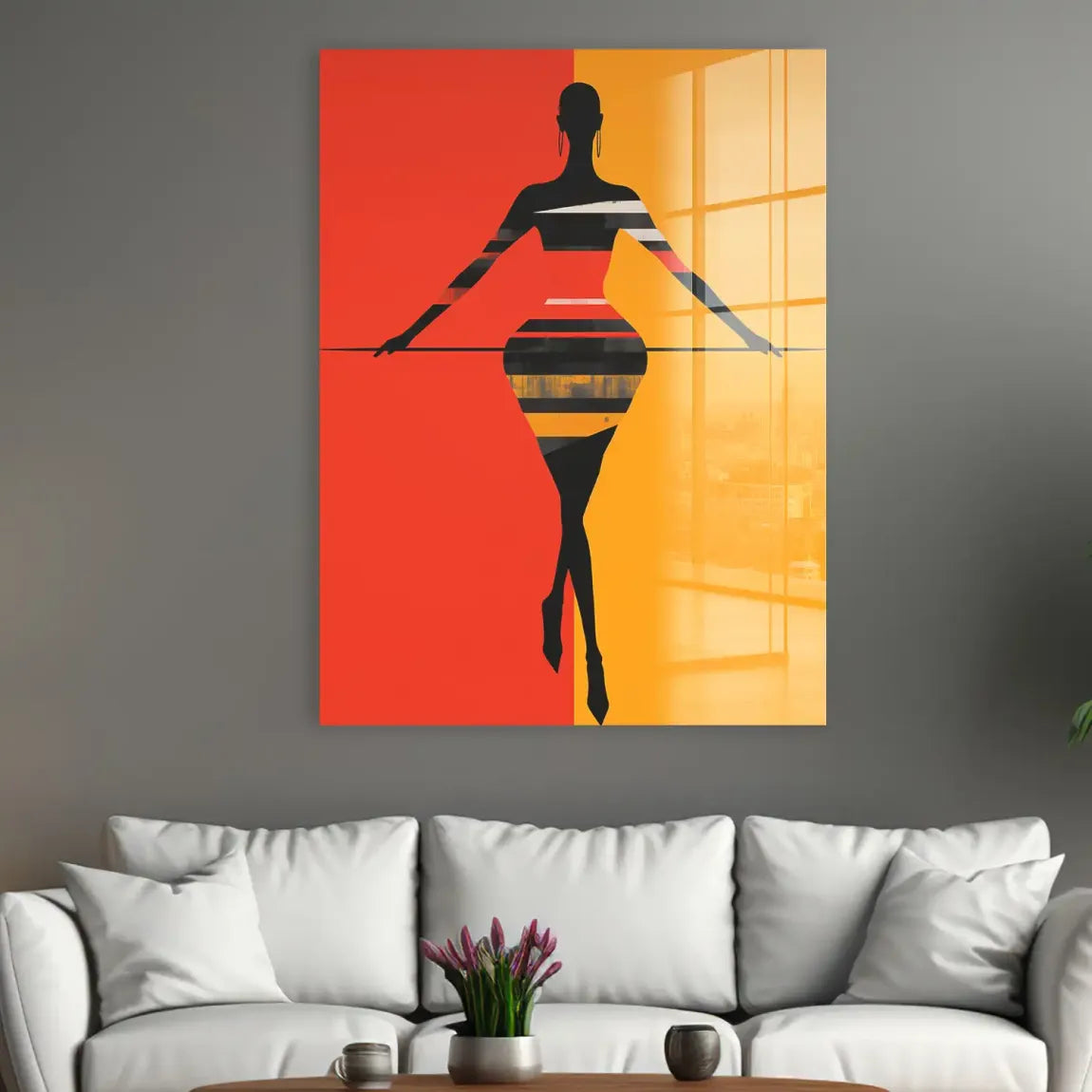 Balance der Elemente Acrylglasbild INGALERIE