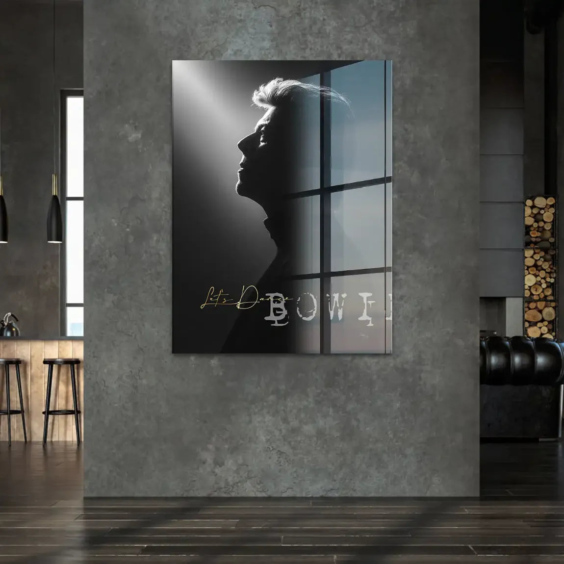 David Bowie Dance Acrylglasbild