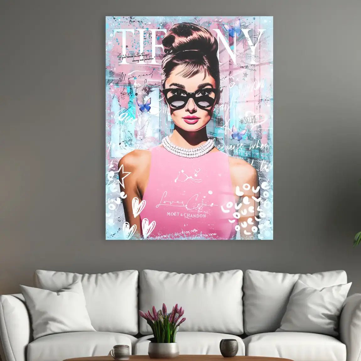 Audrey Tiffany Nr.5 Acrylglasbild INGALERIE