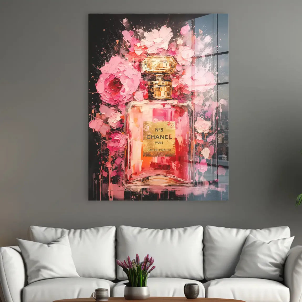 Essence of Velvet Bloom Acrylglasbild INGALERIE