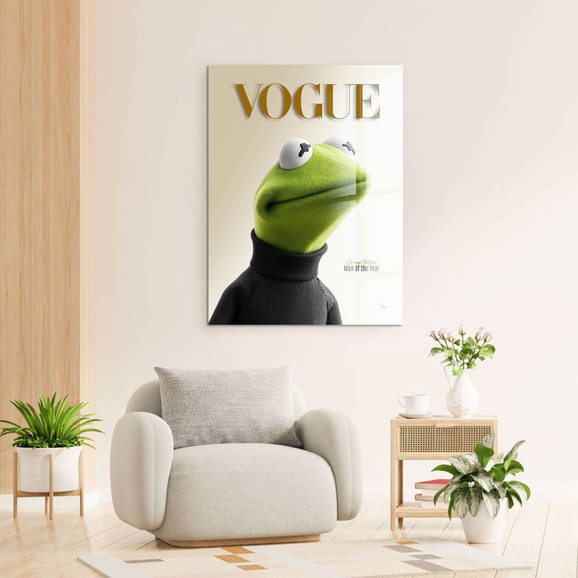 Kermit Couture Acrylglasbild
