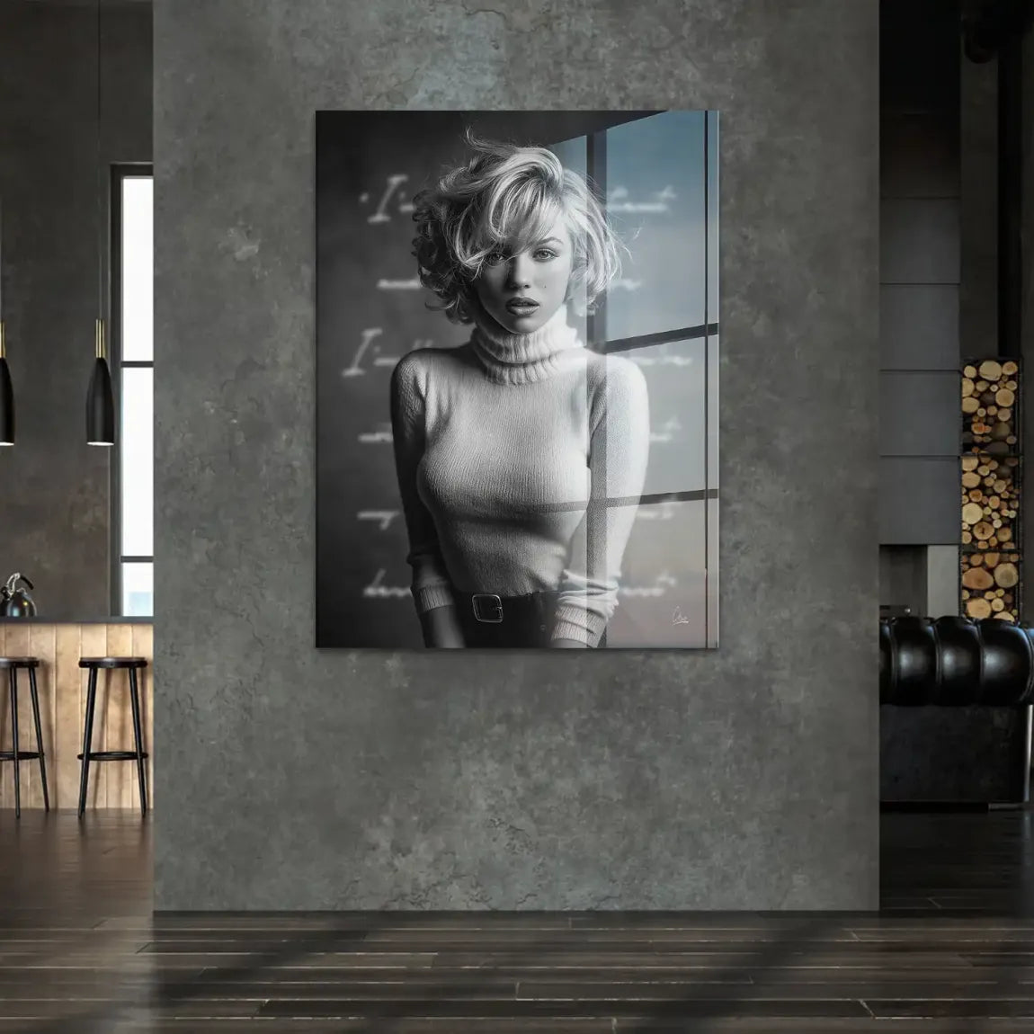 Marilyn Ikone Acrylglasbild