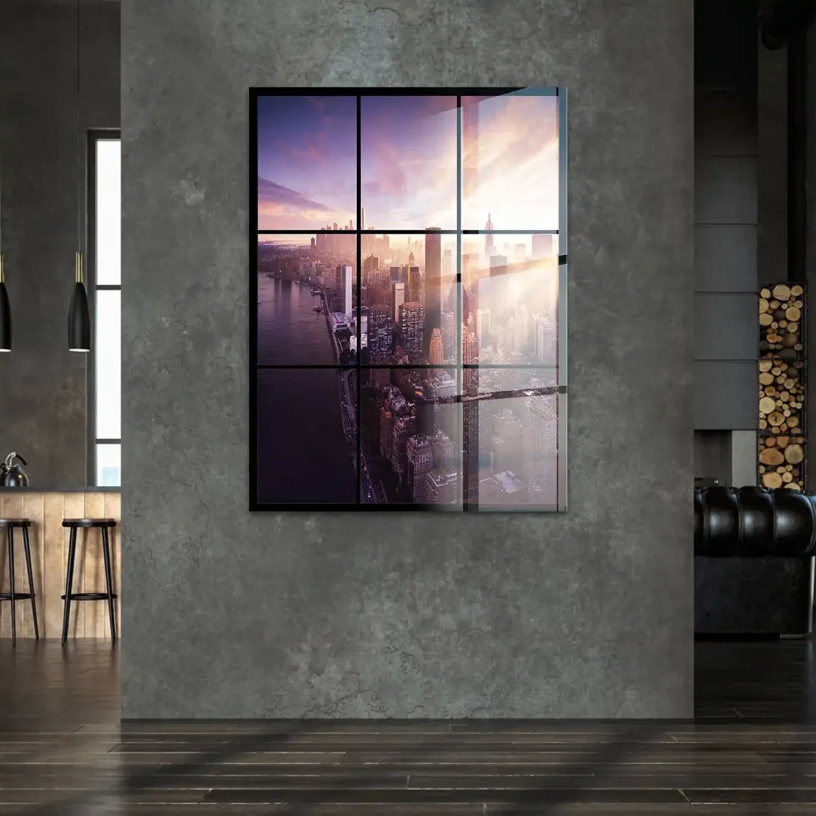 Manhattan View Acrylglasbild