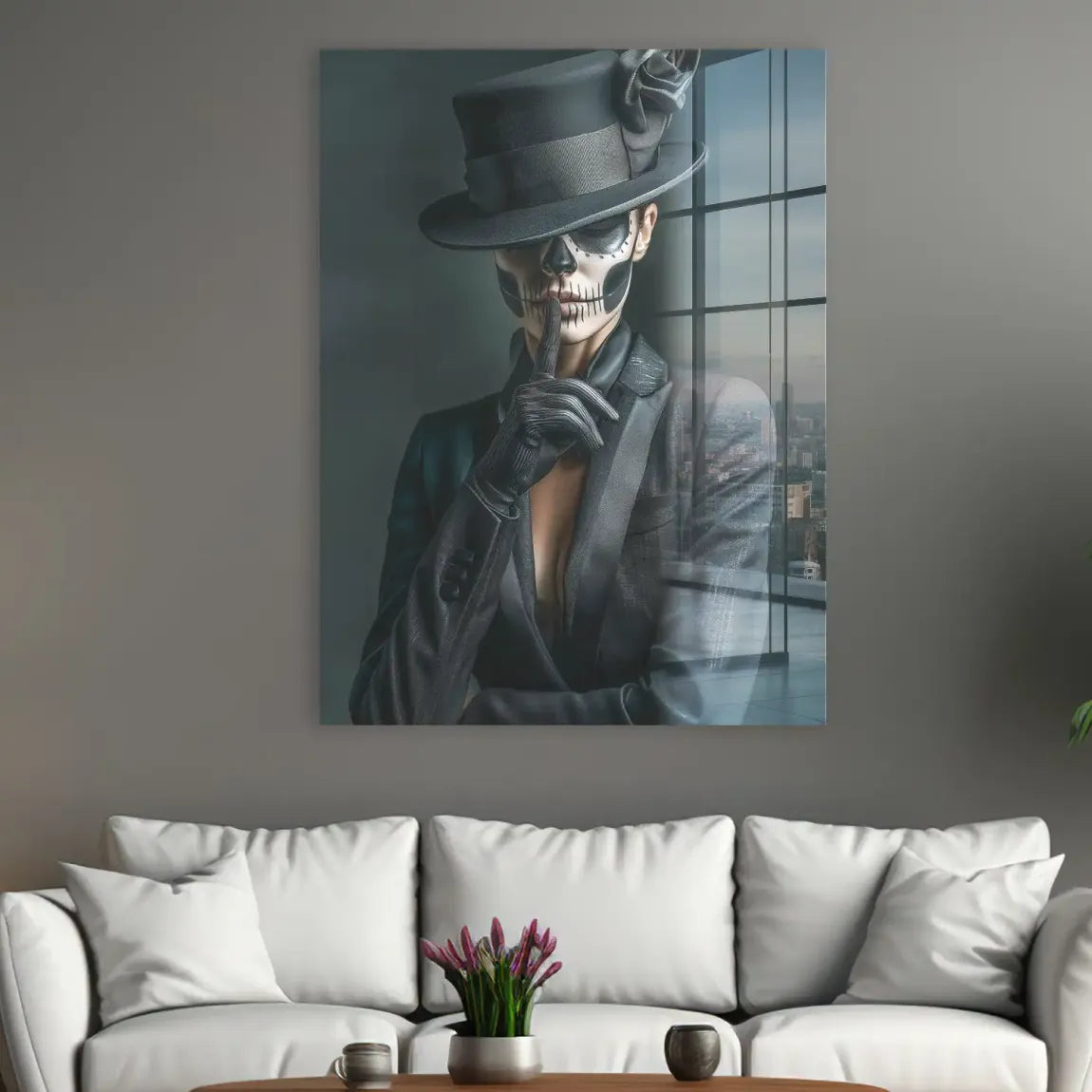 Silent la Catrina Acrylglasbild INGALERIE