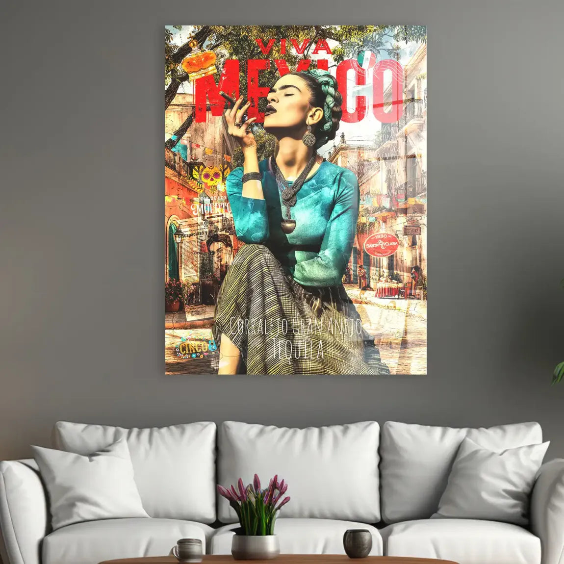 Viva Frida Acrylglasbild INGALERIE